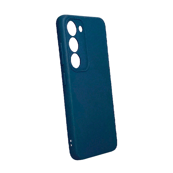 Чохол Original Soft Touch Case for Samsung S23 Plus/S916 Midnight Blue with Camera Lens