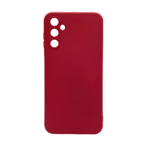 Чехол Original Soft Touch Case for Samsung A14-A145 Marsala with Camera Lens