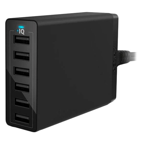 СЗУ Anker PowerPort 6 V3 Black (A2123L12)