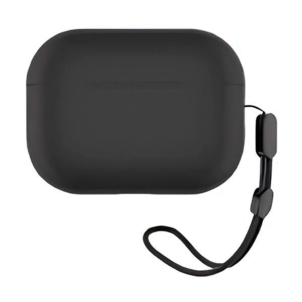 Футляр для наушников AirPods Pro 2 Blueo Liquid Silicone Case Black