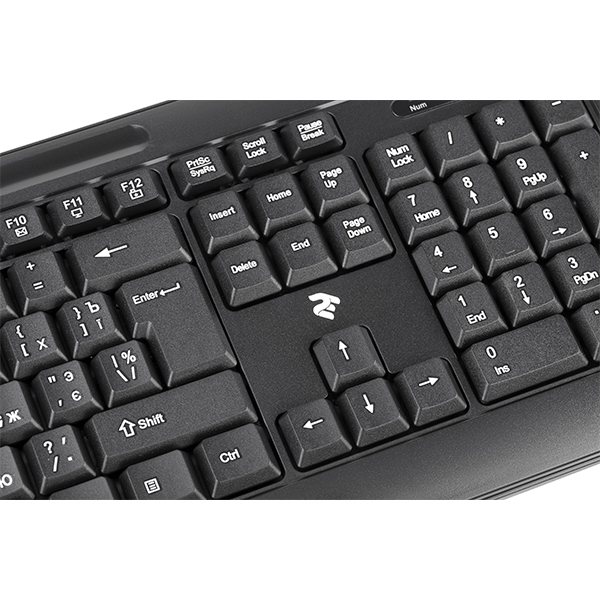 Клавіатура 2E KM1040 USB Black (2E-KM1040UB)