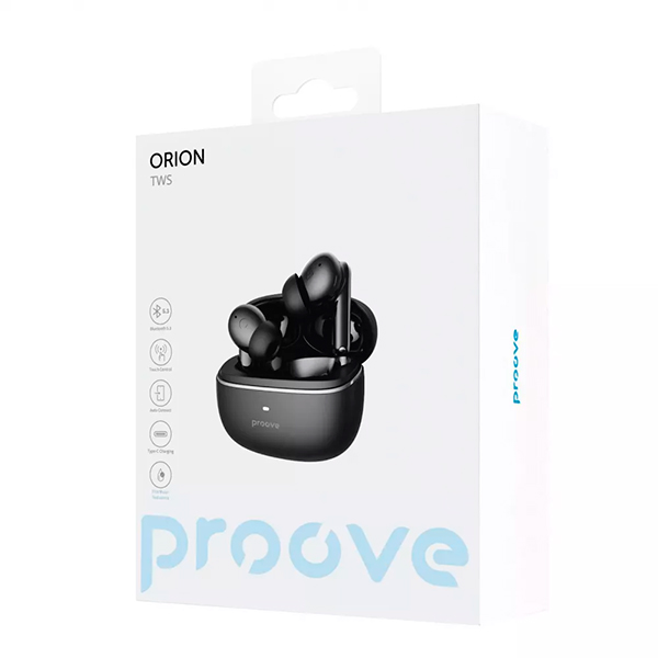 Bluetooth Наушники Proove Orion TWS (Black)