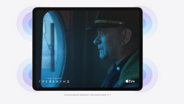 Планшет Apple iPad Pro 11 М1 2021 Wi-Fi 128Gb Space Gray (MHQR3)