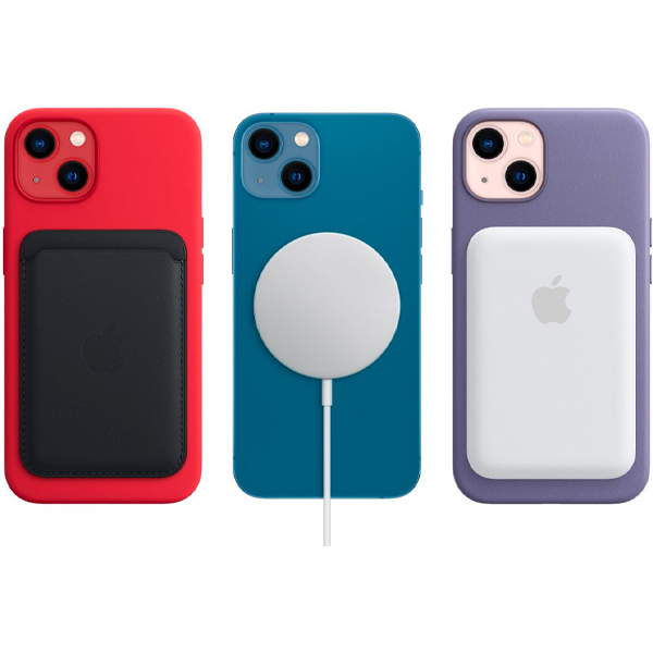 Чохол Apple Silicon Case with MagSafe для Apple iPhone 13/14 Blue Jay