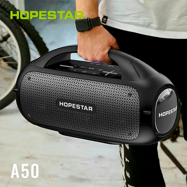 Портативная Bluetooth колонка Hopestar A50 Grey/Black