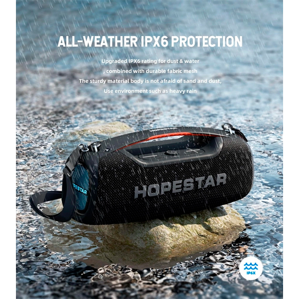 Портативна Bluetooth колонка Hopestar A60 Black