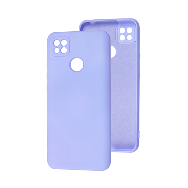 Чехол Original Soft Touch Case for Xiaomi Redmi 9c/10a Light Lilac with Camera Lens