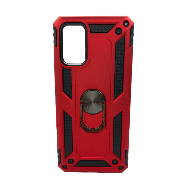 Чохол Armor Antishock Case для Samsung S20 Plus/G985 with Ring Red