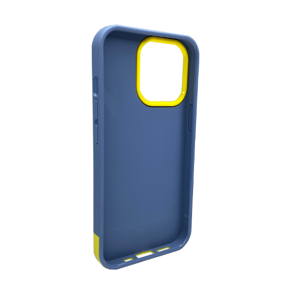 Чохол Bichromatic для Apple iPhone 13 Pro Max Blue/Yellow