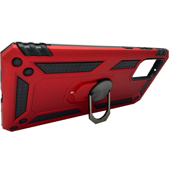 Чохол Armor Antishock Case для Samsung S20 Plus/G985 with Ring Red