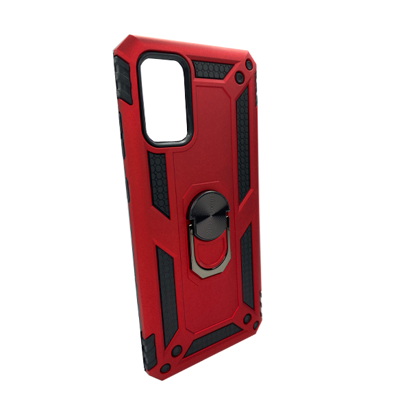 Чохол Armor Antishock Case для Samsung S20 Plus/G985 with Ring Red