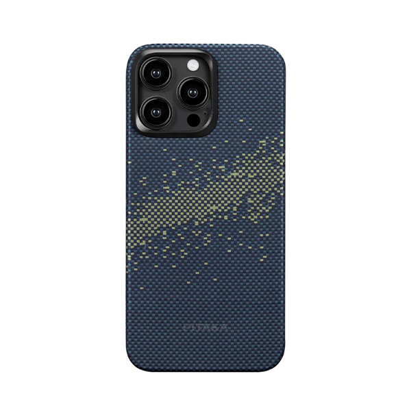 Чохол Pitaka iPhone 15 Pro Case with MagSafe StarPeak Milky Way Galaxy (KI1501PMYG)