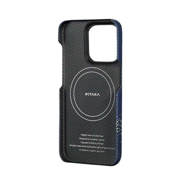 Чохол Pitaka iPhone 15 Pro Max Case with MagSafe Milky Way Galaxy (KI1502PMYG)