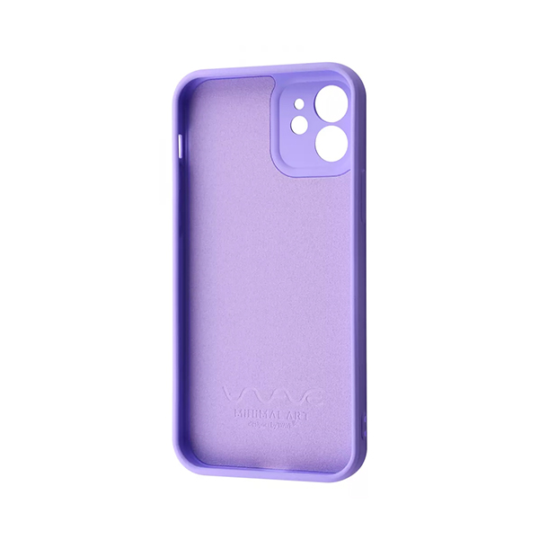 Чохол Wave Minimal Art Case для Apple iPhone 12 with MagSafe Light Purple/Wreath