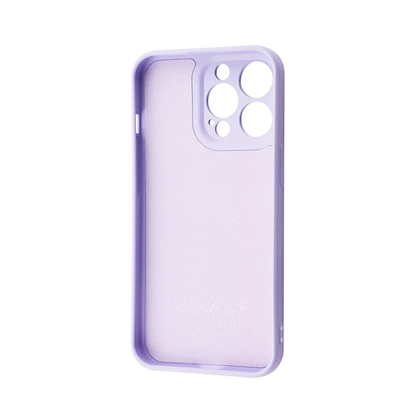 Чехол Wave Minimal Art Case для Apple iPhone 13 Pro Max with MagSafe Light Purple/Lotus