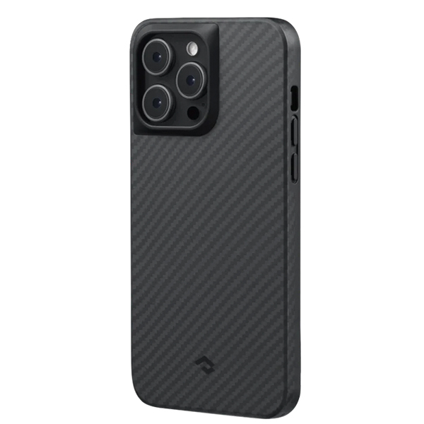 Чехол Pitaka iPhone 14 Pro Case with MagSafe Black/Grey (KI1401PP)