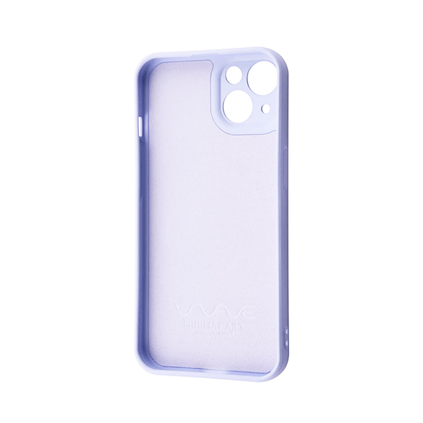 Чехол Wave Minimal Art Case для Apple iPhone 13/14 with MagSafe Light Purple/Wreath