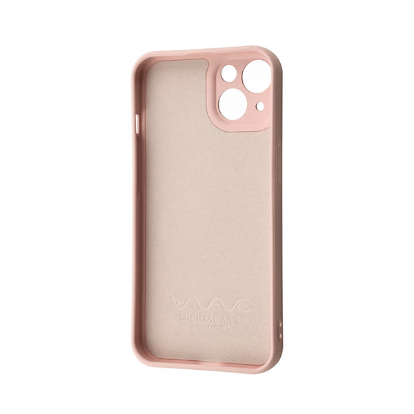 Чехол Wave Minimal Art Case для Apple iPhone 13/14 with MagSafe Pink Sand/Wreath