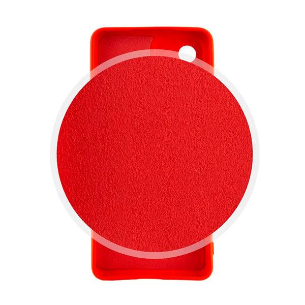 Чохол Original Soft Touch Case for Samsung S22/S901 Red with Camera Lens