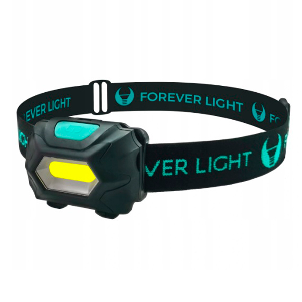 Ліхтарик на голову Forever Light Basic 3W 135lm IP64 3xAAA Black
