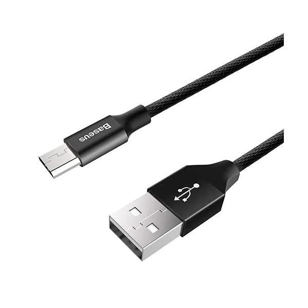 Кабель Baseus Yiven Cable USB Micro 2A 1m Black (CAMYW-A01)