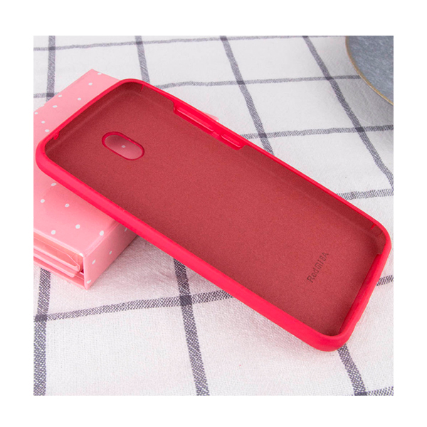 Чехол Original Soft Touch Case for Xiaomi Redmi 8a Hot Pink