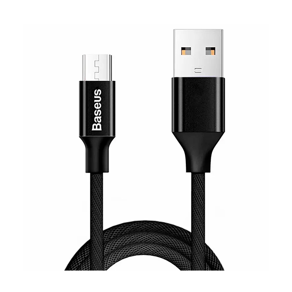 Кабель Baseus Yiven Cable USB Micro 2A 1m Black (CAMYW-A01)