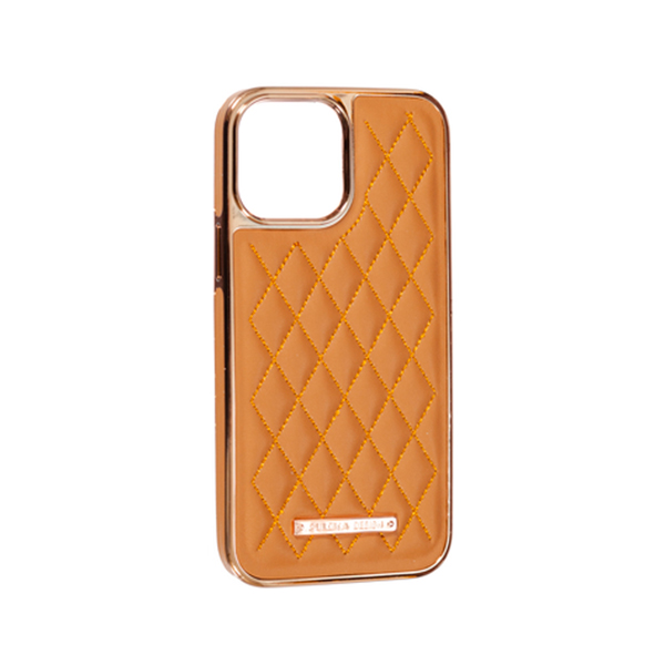 Чехол Puloka Leather Case для iPhone 13/14 Brown