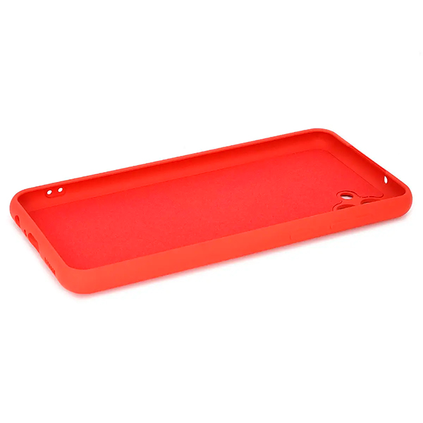 Чохол Original Soft Touch Case for Samsung A04e-2022/A042 Red with Camera Lens