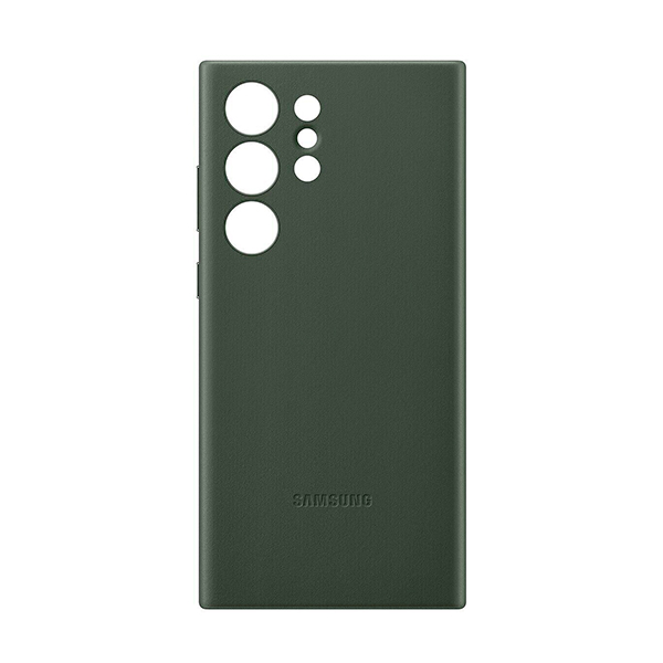 Чохол Samsung S918 Galaxy S23 Ultra Leather Case Green (EF-VS918LGEGRU)