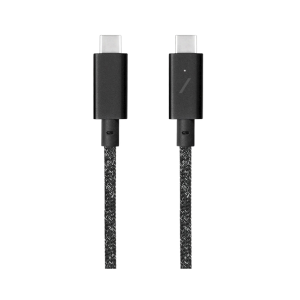 Кабель Native Union Belt Cable Pro USB-C to USB-C 240W 2.4m Cosmos Black (BELT-PRO2-COS-NP)