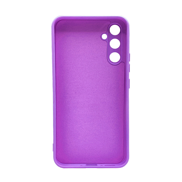 Чехол Original Soft Touch Case for Samsung A14-A145 Purple with Camera Lens