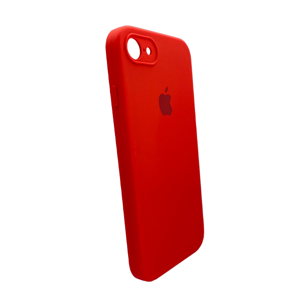 Чехол Soft Touch для Apple iPhone 7/8/SE 2020/SE 2022 Red with Camera Lens Protection