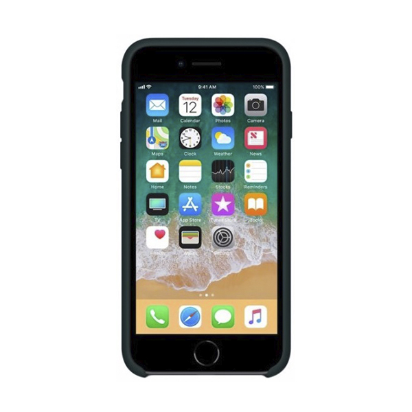 Чехол Soft Touch для Apple iPhone 8/SE 2020 Forest Green