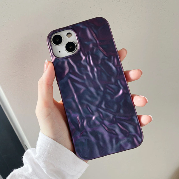 Чехол накладка Frosted Foil Case для iPhone 13/14 Violet