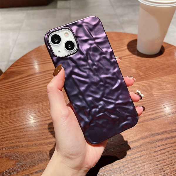 Чехол накладка Frosted Foil Case для iPhone 13/14 Violet