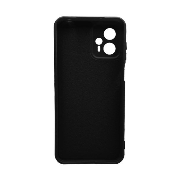 Чохол Original Soft Touch Case for Motorola G13 Black with Camera Lens