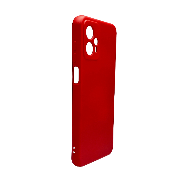 Чохол Original Soft Touch Case for Motorola G13 Red with Camera Lens