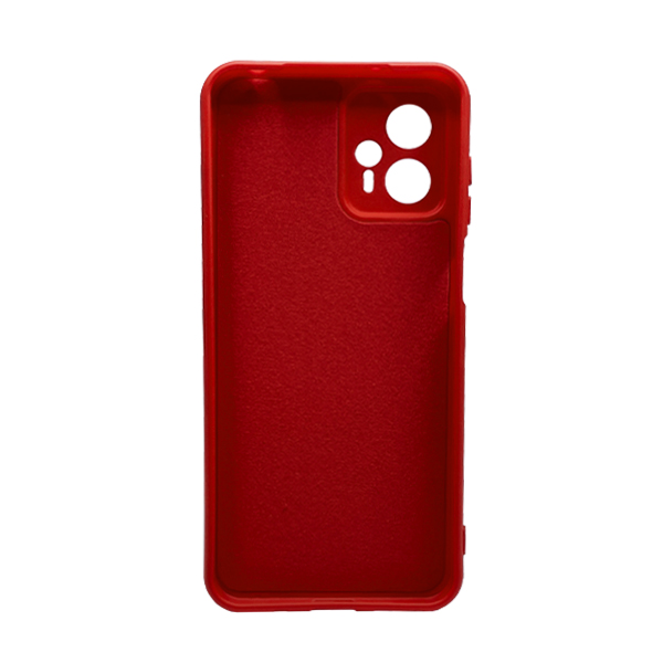 Чехол Original Soft Touch Case for Motorola G23 Red with Camera Lens