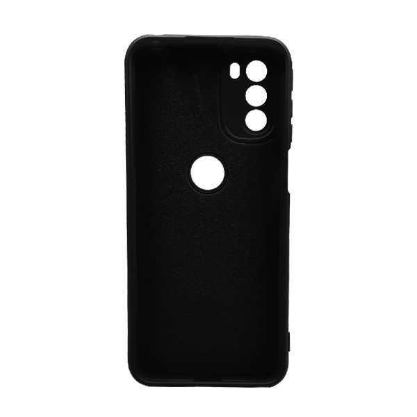 Чохол Original Soft Touch Case for Motorola G31 Black with Camera Lens