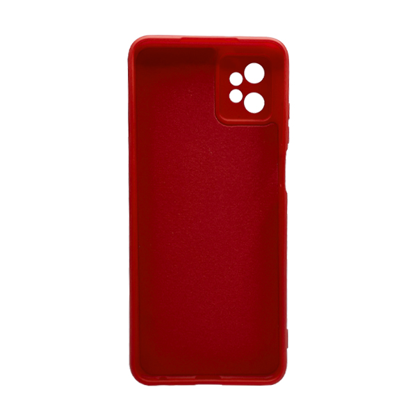 Чохол Original Soft Touch Case for Motorola G32 Red with Camera Lens