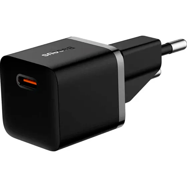 СЗУ Baseus GaN5 Fast Charger (mini) 1C 20W Black (CCGN050101)
