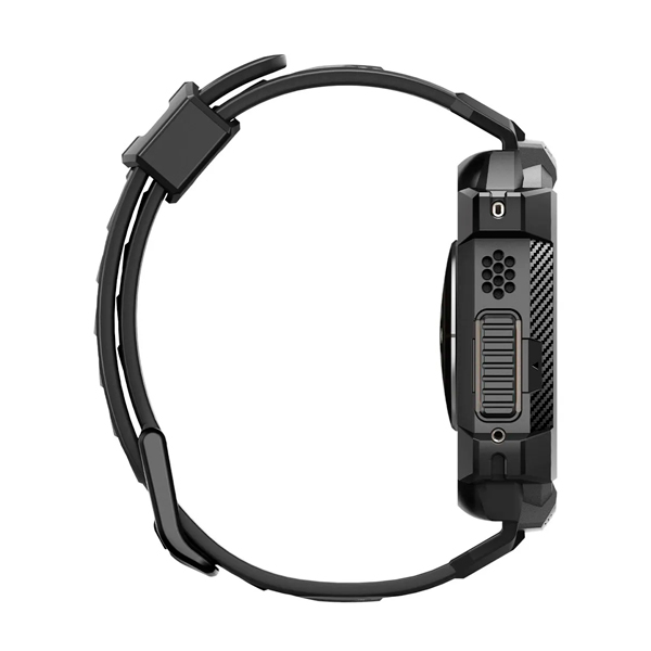 Чехол-ремень Spigen Rugged Armor Pro для Apple Watch 49mm Black (ACS05460)