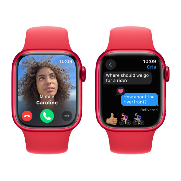 Смарт-годинник Apple Watch Series 9 41mm Red (MRXG3) S/M