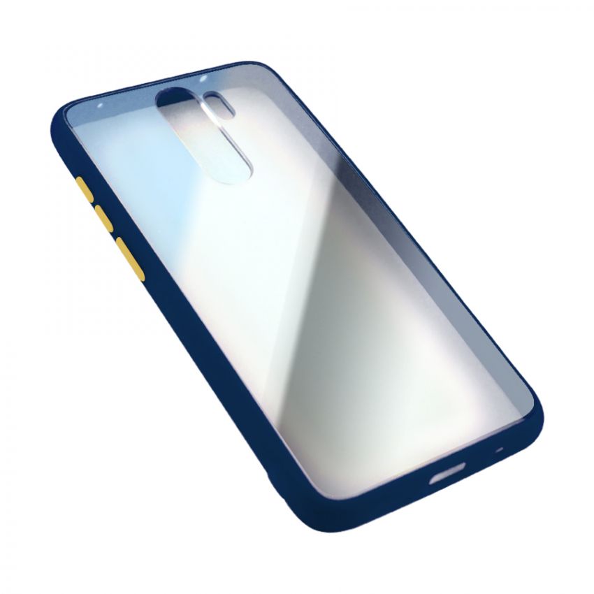 Чехол накладка Goospery Case для Xiaomi Redmi Note 8  Pro Clear/Blue/Yellow