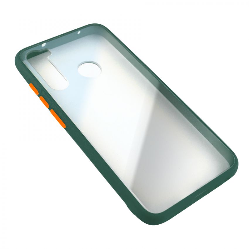 Чехол накладка Goospery Case для Xiaomi Redmi Note 8 Clear/Sea Wave/Orange