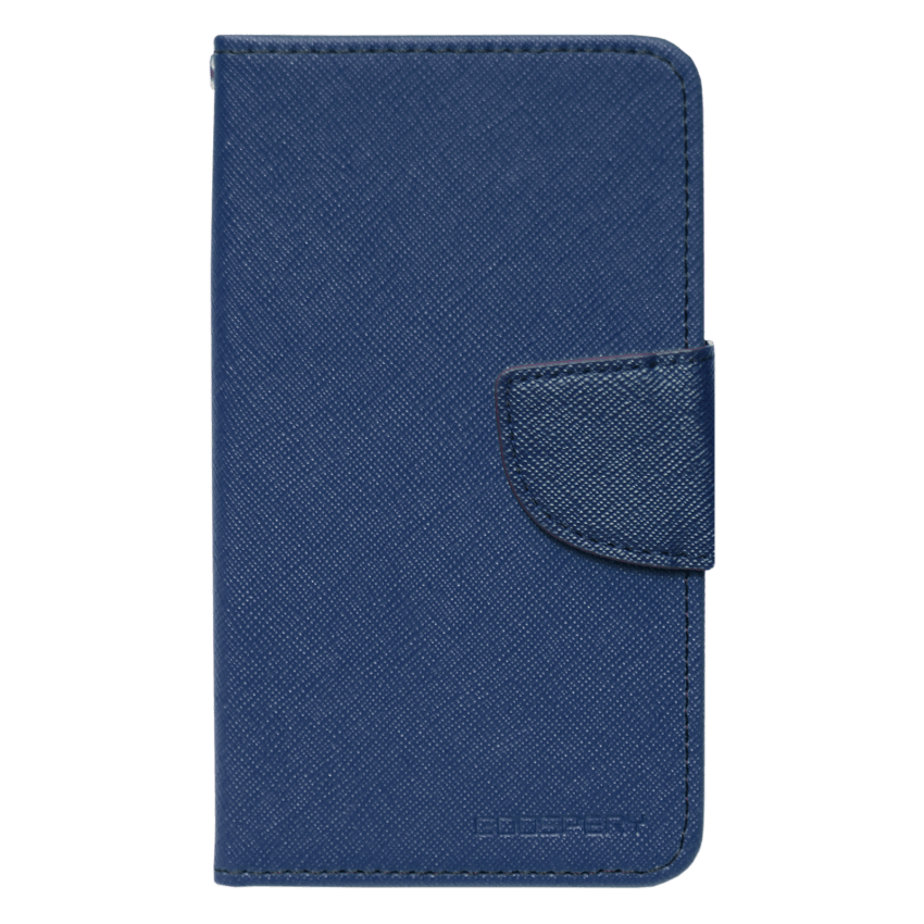 Чехол книжка Book Cover Universal Goospery Fancy Diary 5.5 дюйма Blue/Dark Blue