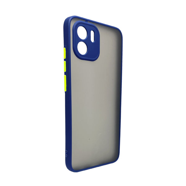 Чехол накладка Goospery Case для Xiaomi Redmi A1/A2 Dark Blue with Camera Lens