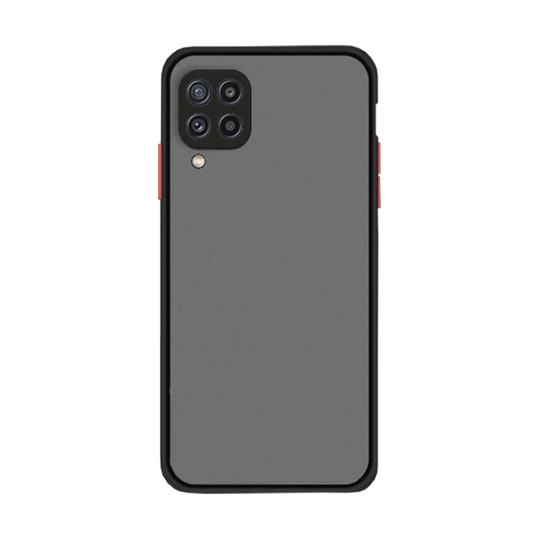 Чохол Goospery Case для Samsung A12-2021/A125/M12-2021 Black/Red with Camera Lens