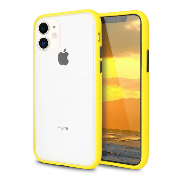 Чехол накладка Goospery Case для iPhone 11 Yellow